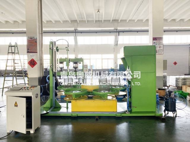 Green Tire Painting Machine